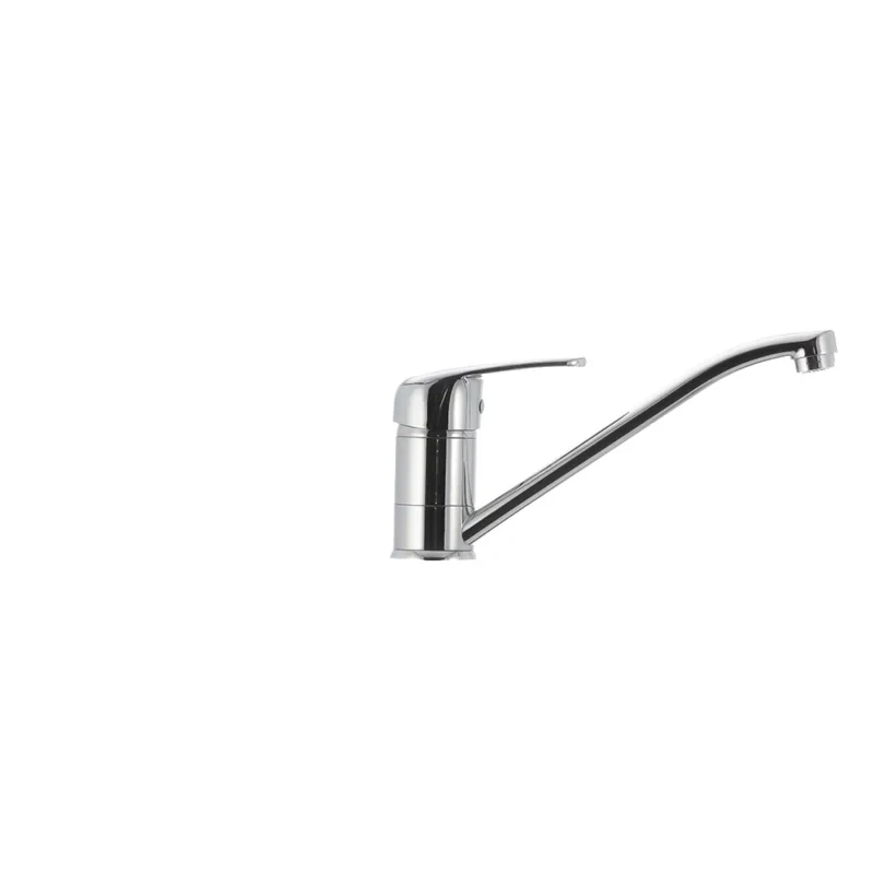 Змішувач для кухні Haiba Magic 004 з червоною ручкою (HB0688)