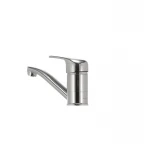 Смеситель для умывальника Haiba Magic 004 с красной ручкой (излив 15 см) (HB0690)