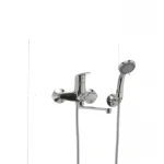 Смеситель для ванны Haiba Magic 006 с серой ручкой (HB0692)