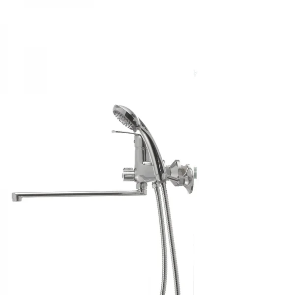 Смеситель для ванны Haiba Magic 006 с серой ручкой (HB0692)