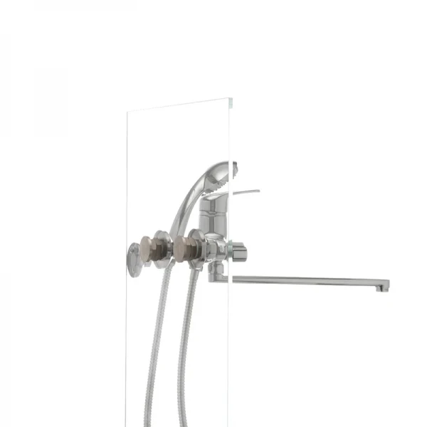 Смеситель для ванны Haiba Magic 006 с серой ручкой (HB0692)