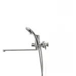 Смеситель для ванны Haiba Magic 006 с серой ручкой (HB0692)