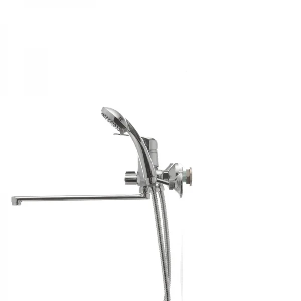 Смеситель для ванны Haiba Magic 006 с серой ручкой (HB0692)