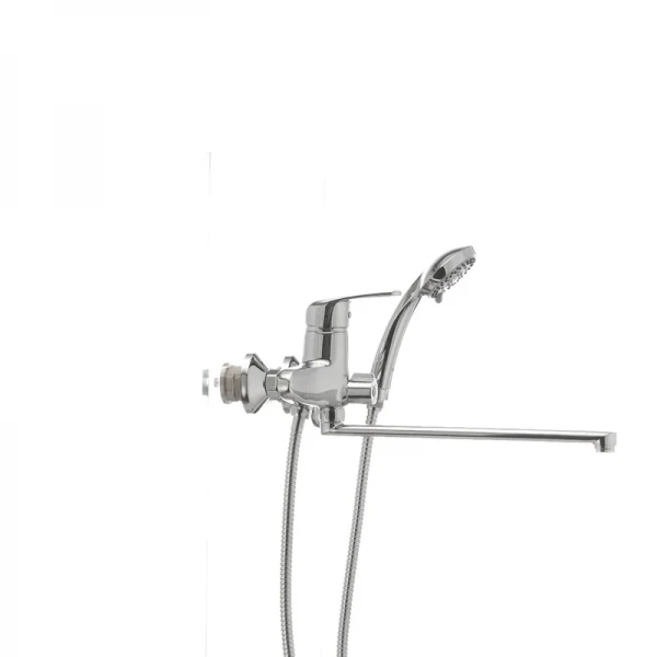 Смеситель для ванны Haiba Magic 006 с серой ручкой (HB0692)