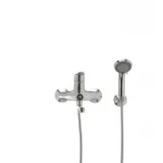 Смеситель для ванны Haiba Magic 006 с серой ручкой (HB0692)