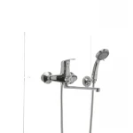 Смеситель для ванны Haiba Magic 006 с серой ручкой (HB0692)