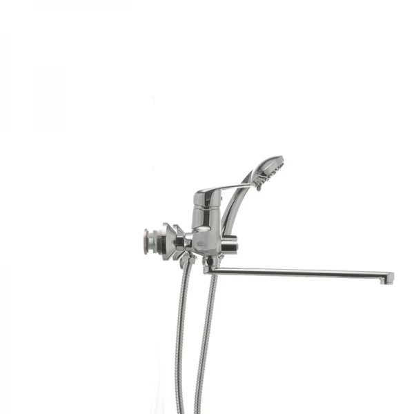 Смеситель для ванны Haiba Magic 006 с серой ручкой (HB0692)