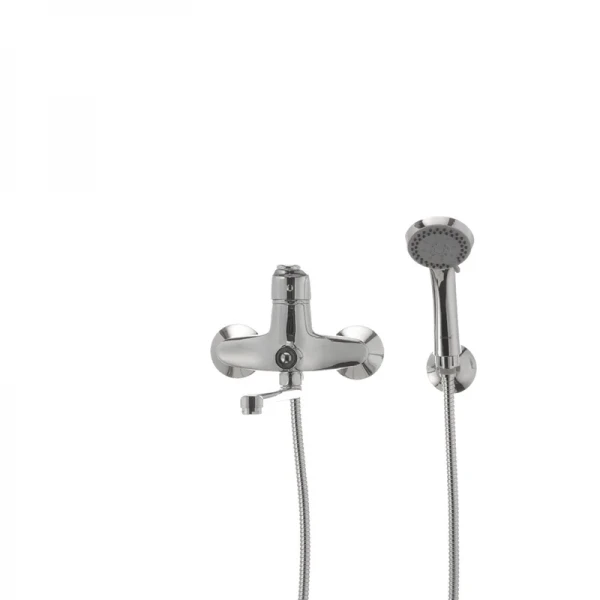 Смеситель для ванны Haiba Magic 006 с серой ручкой (HB0692)