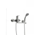 Смеситель для ванны Haiba Magic 006 с красной ручкой (HB0693)