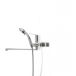 Смеситель для ванны Haiba Magic 006 с красной ручкой (HB0693)