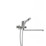 Смеситель для ванны Haiba Magic 006 с синей ручкой (HB0694)