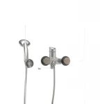 Смеситель для ванны Haiba Magic 006 с синей ручкой (HB0694)