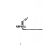 Смеситель для ванны Haiba Magic 006 с синей ручкой (HB0694)