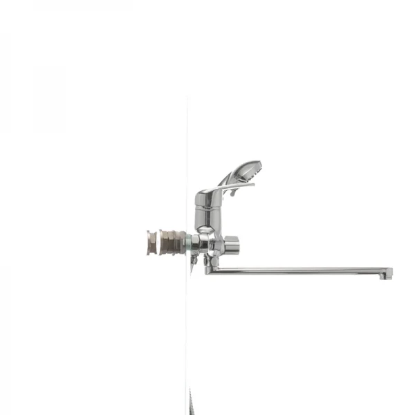 Смеситель для ванны Haiba Magic 006 с синей ручкой (HB0694)