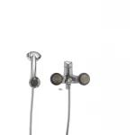 Смеситель для ванны Haiba Magic 006 с синей ручкой (HB0694)