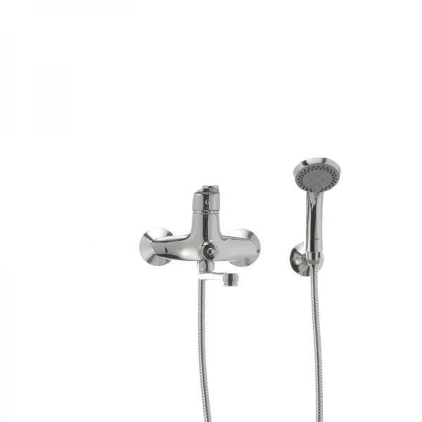 Смеситель для ванны Haiba Magic 006 с синей ручкой (HB0694)