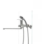 Смеситель для ванны Haiba Magic 006 с синей ручкой (HB0694)