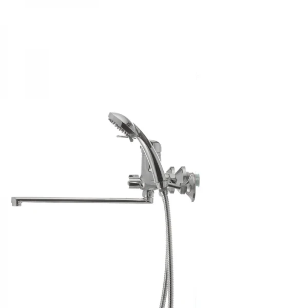 Смеситель для ванны Haiba Magic 006 с синей ручкой (HB0694)