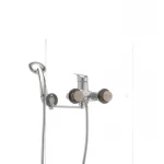 Смеситель для ванны Haiba Magic 006 с синей ручкой (HB0694)