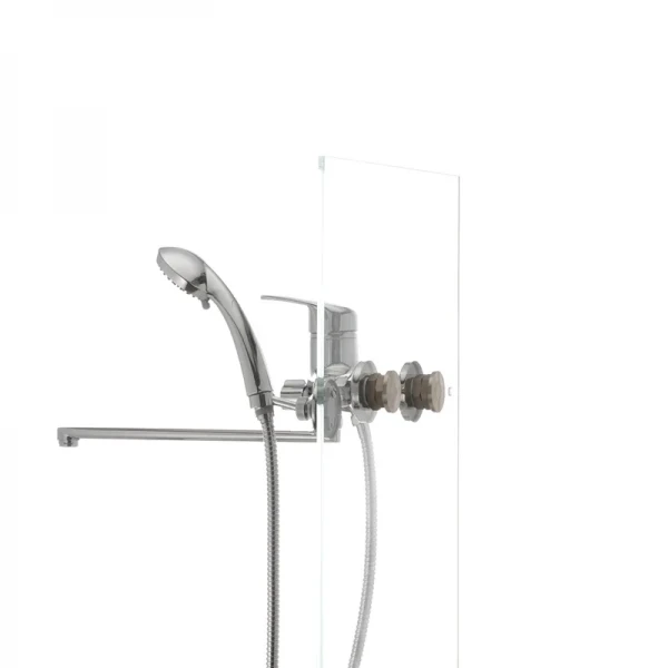 Смеситель для ванны Haiba Magic 006 с синей ручкой (HB0694)