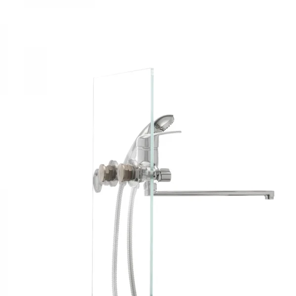 Смеситель для ванны Haiba Magic 006 с синей ручкой (HB0694)