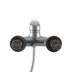 Смеситель для ванны Haiba Magic 009 с черной ручкой (HB0696)