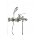 Смеситель для ванны Haiba Magic 009 с синей ручкой (HB0697)