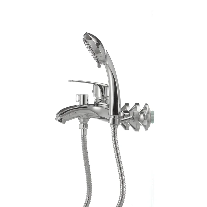 Змішувач для ванни Haiba Magic 009 з синьою ручкою (HB0697)