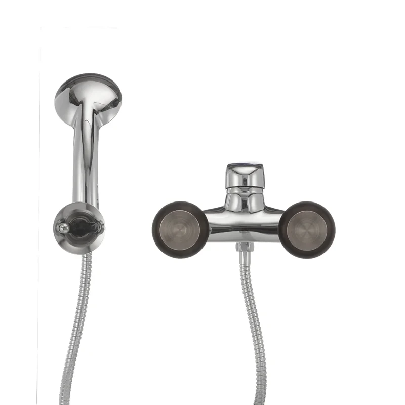 Змішувач для ванни Haiba Magic 009 з синьою ручкою (HB0697)