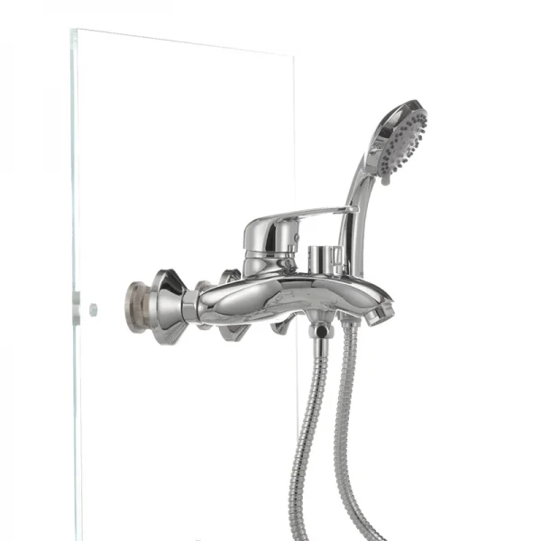 Смеситель для ванны Haiba Magic 009 с синей ручкой (HB0697)