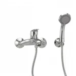 Смеситель для ванны Haiba Magic 009 с синей ручкой (HB0697)