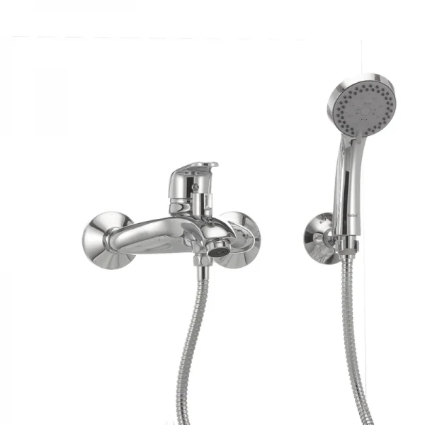 Смеситель для ванны Haiba Magic 009 с синей ручкой (HB0697)