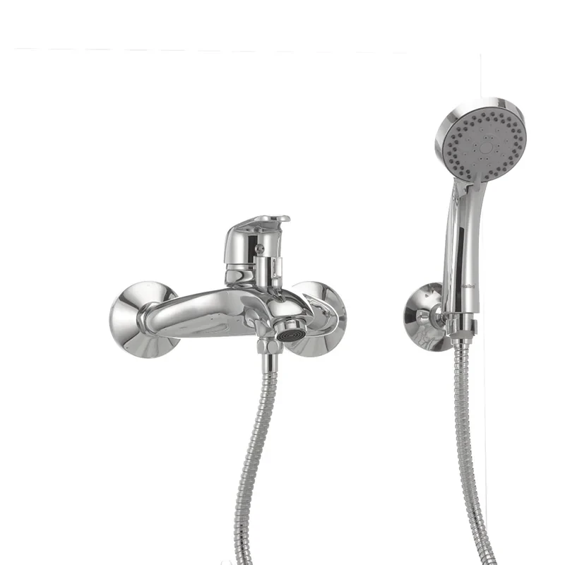 Змішувач для ванни Haiba Magic 009 з синьою ручкою (HB0697)