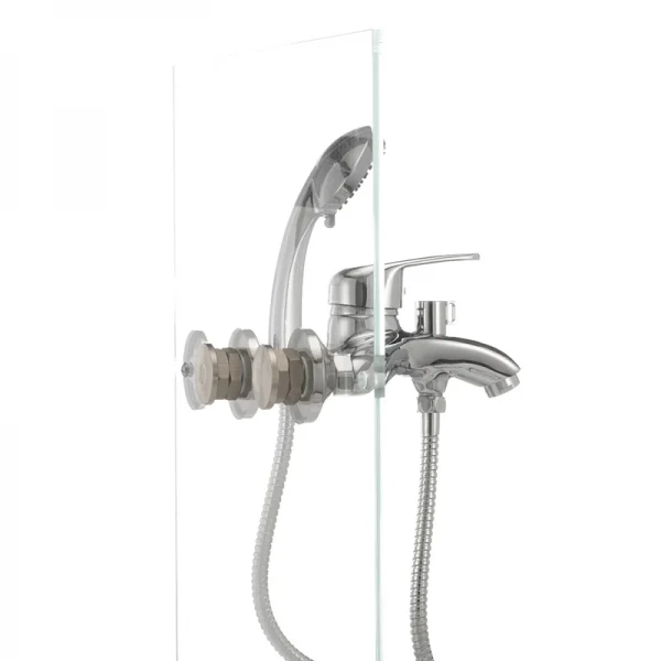 Смеситель для ванны Haiba Magic 009 с синей ручкой (HB0697)