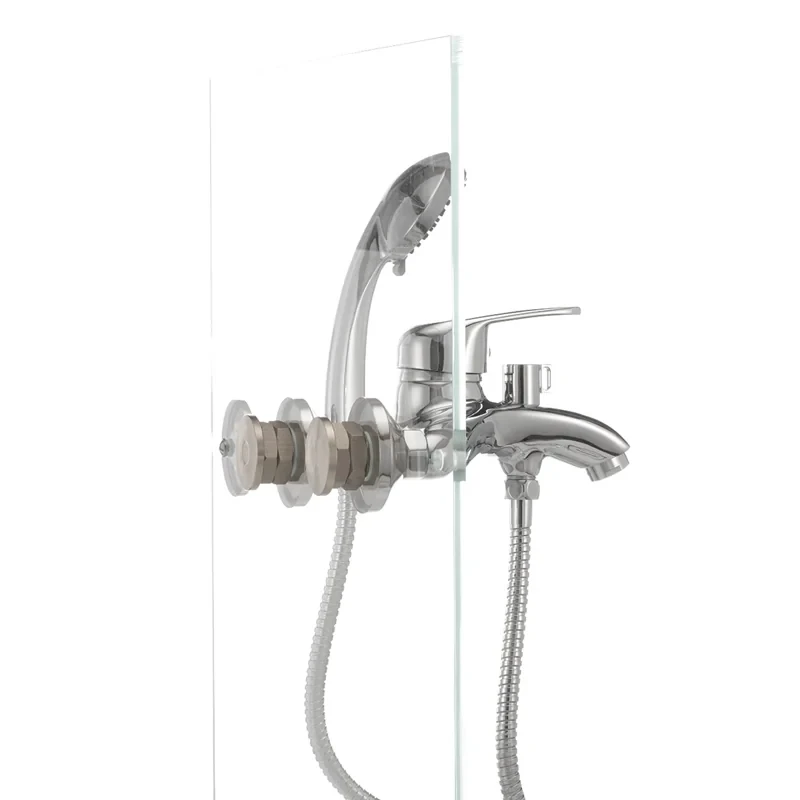 Змішувач для ванни Haiba Magic 009 з синьою ручкою (HB0697)