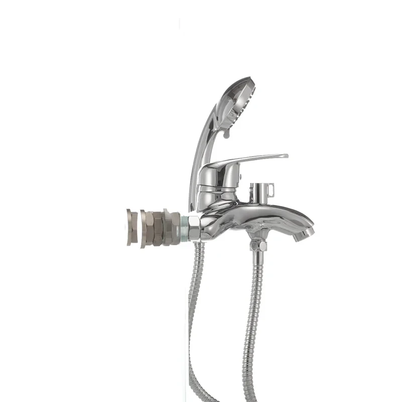 Змішувач для ванни Haiba Magic 009 з синьою ручкою (HB0697)