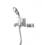 Смеситель для ванны Haiba Magic 009 с синей ручкой (HB0697)