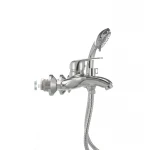 Смеситель для ванны Haiba Magic 009 с синей ручкой (HB0697)