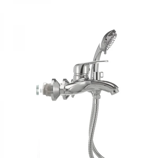 Смеситель для ванны Haiba Magic 009 с синей ручкой (HB0697)