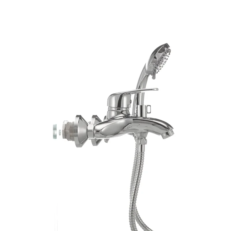 Змішувач для ванни Haiba Magic 009 з синьою ручкою (HB0697)