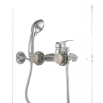 Смеситель для ванны Haiba Magic 009 с синей ручкой (HB0697)