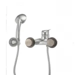 Смеситель для ванны Haiba Magic 009 с синей ручкой (HB0697)