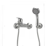 Смеситель для ванны Haiba Magic 009 с синей ручкой (HB0697)