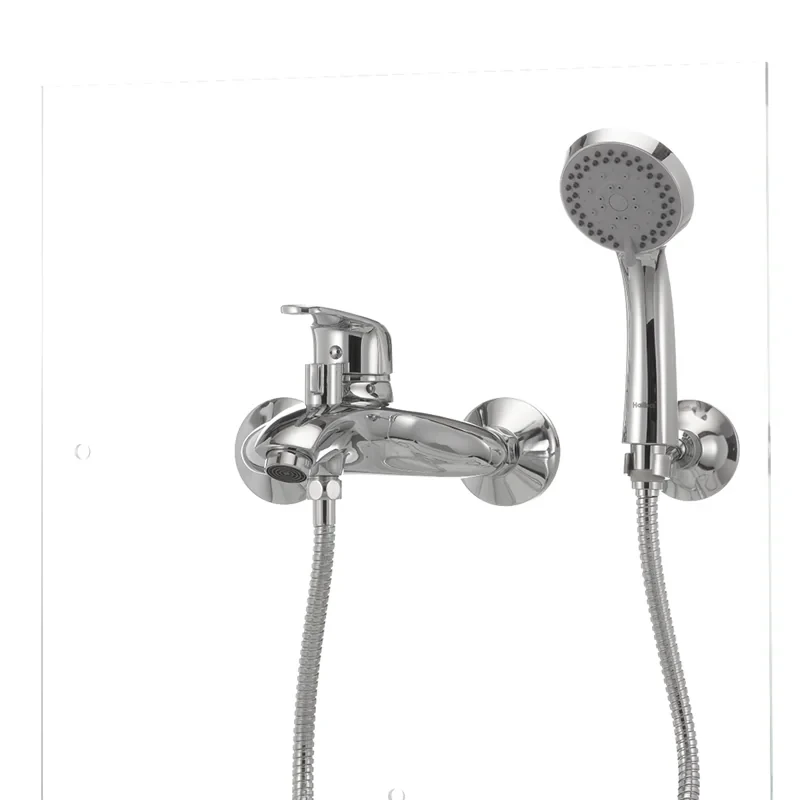 Змішувач для ванни Haiba Magic 009 з синьою ручкою (HB0697)