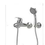 Смеситель для ванны Haiba Magic 009 с синей ручкой (HB0697)