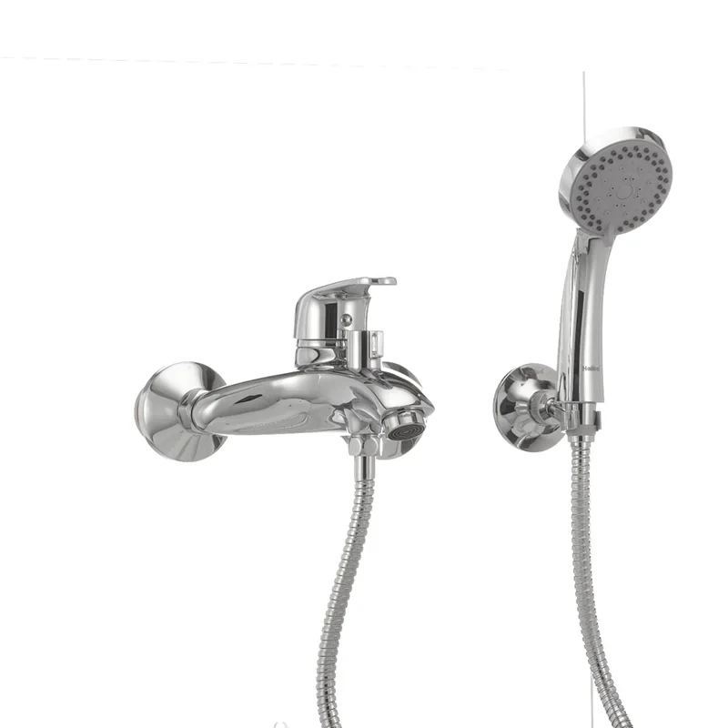 Змішувач для ванни Haiba Magic 009 з синьою ручкою (HB0697)