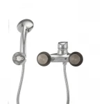 Смеситель для ванны Haiba Magic 009 с синей ручкой (HB0697)