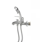 Смеситель для ванны Haiba Magic 009 с синей ручкой (HB0697)