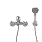 Смеситель для ванны Haiba Magic 009 с синей ручкой (HB0697)