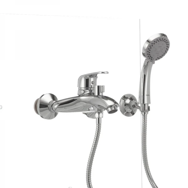 Смеситель для ванны Haiba Magic 009 с синей ручкой (HB0697)